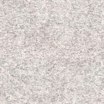 Dalia fabric texture, light gray, granular surface with mottled effect and tightly woven fibers, egoitaliano sample.